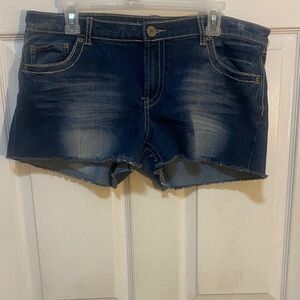 Rue21 Dark Blue Jean Shorts